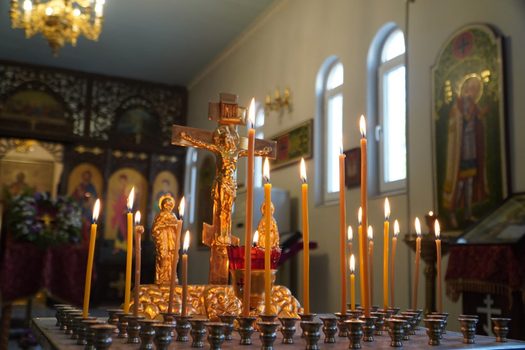 Панихида по усопшим в Свято-Никольском соборе