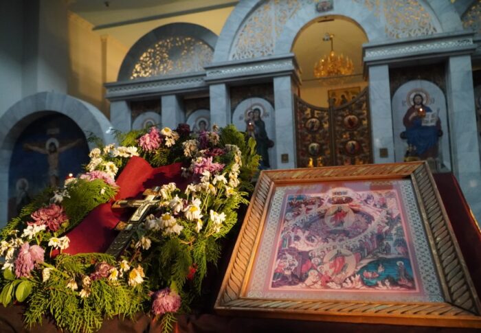 Всенощное бдение в Свято-Никольском кафедральном соборе