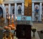В Свято-Никольском кафедральном соборе Душанбе совершено праздничное богослужение накануне Покрова Пресвятой Богородицы